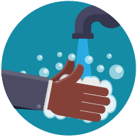 Clean your hands often